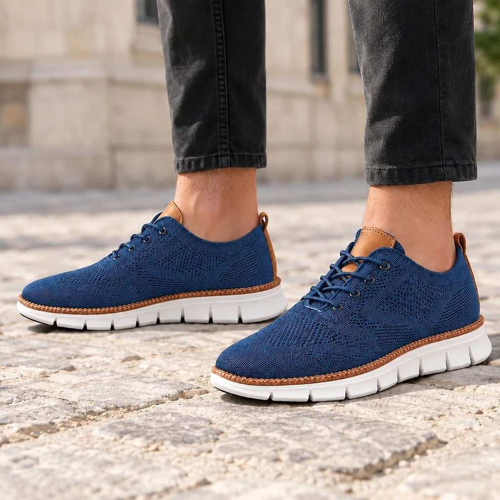 Barnaby – Derbies Orthopédiques Respirantes Confort