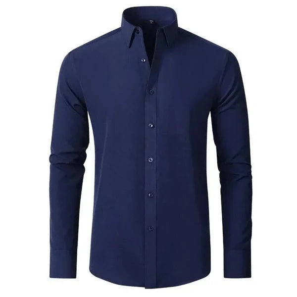 Chemise homme infroissable élastique coupe moderne