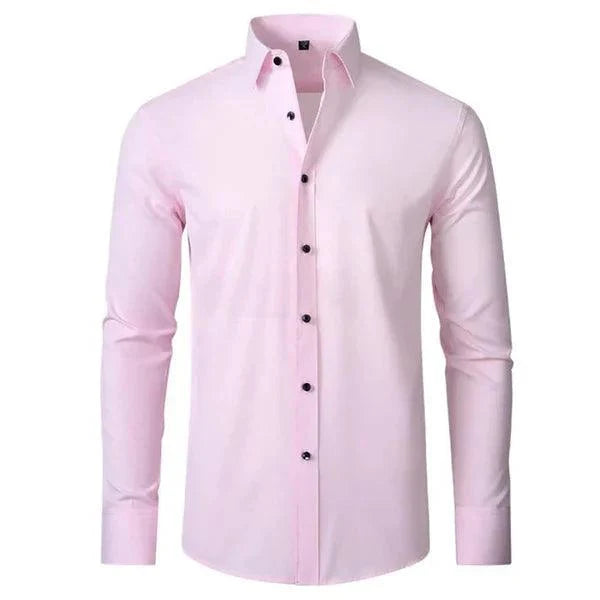 Chemise homme infroissable élastique coupe moderne