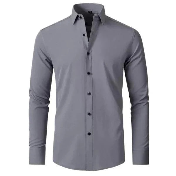 Chemise homme infroissable élastique coupe moderne