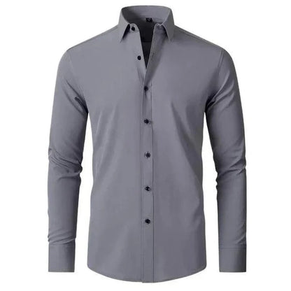 Chemise homme infroissable élastique coupe moderne