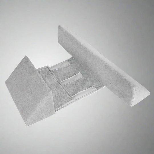 Coussin antiroulis bébé mousse à mémoire forme angle 45-90° housse lavable 0-12 mois
