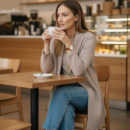 Ensemble femme élégant trois pièces veste haut pantalon
