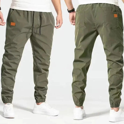 Pantalon cargo homme résistant multi-poches coupe ample
