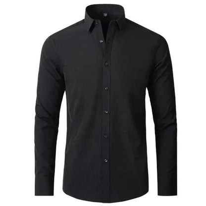 Chemise homme infroissable élastique coupe moderne
