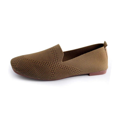 Mocassins légers femme en maille respirante, semelle souple antidérapante - Parisola