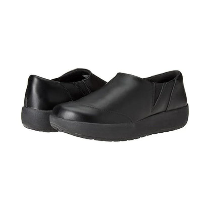 Chaussures de service femme en cuir, confort et semelle antidérapante - Parisola