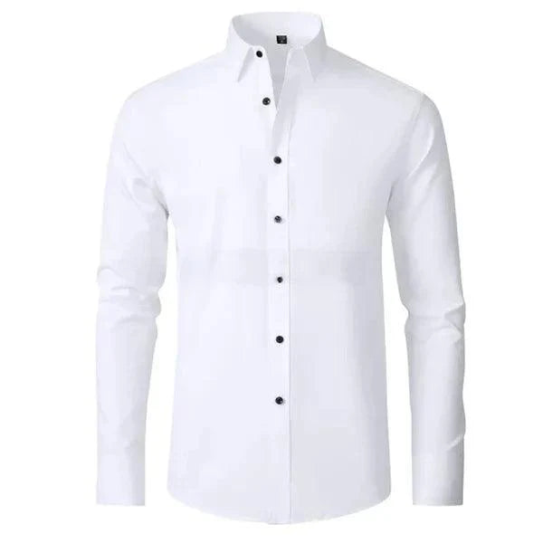Chemise homme infroissable élastique coupe moderne