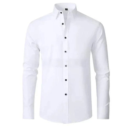 Chemise homme infroissable élastique coupe moderne