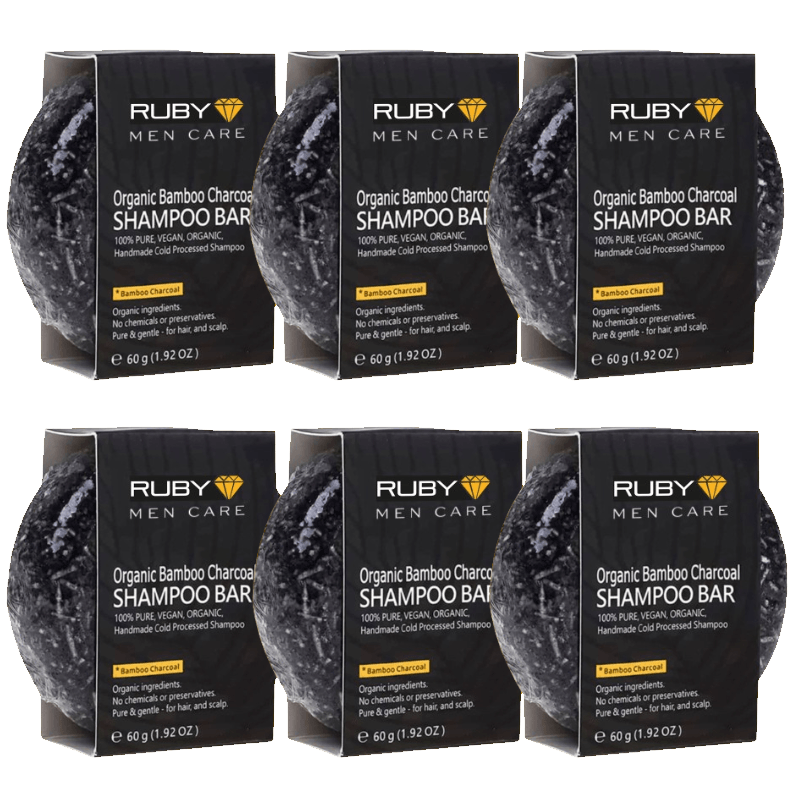 Shampooing solide naturel charbon de bambou sans sulfates