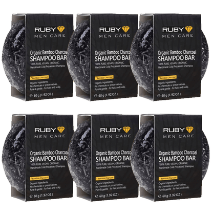 Shampooing solide naturel charbon de bambou sans sulfates