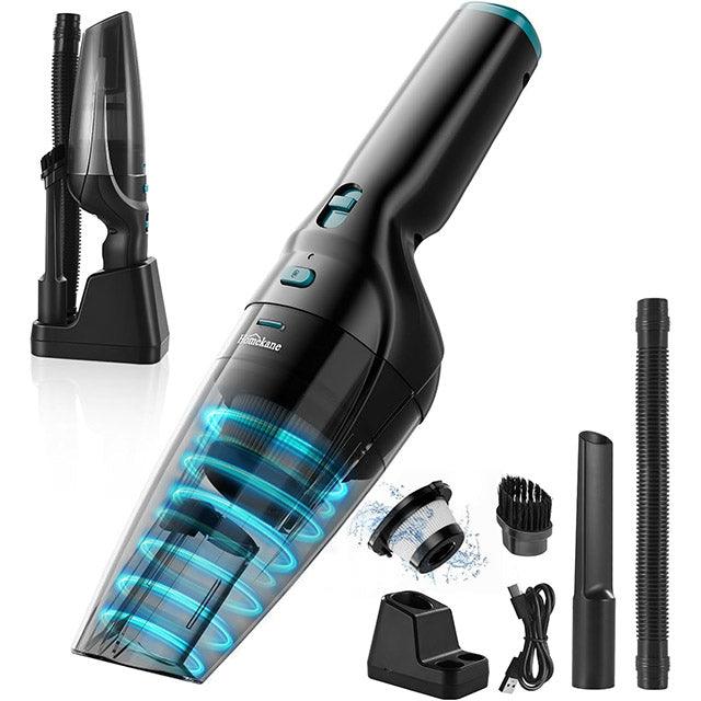 Aspirateur sans fil portable 9500 Pa filtre HEPA lavable 550ml 30min autonomie 69dB