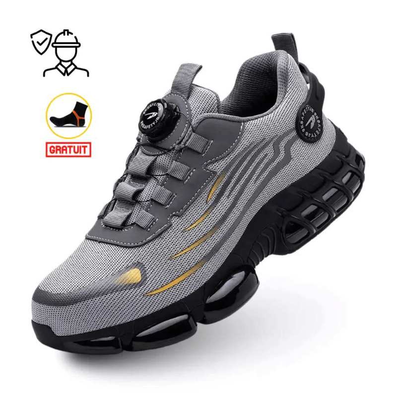 Chaussures de sécurité ultralégères maille semelle EVA caoutchouc