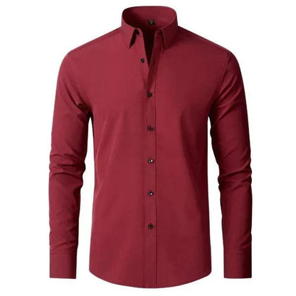 Chemise homme infroissable élastique coupe moderne