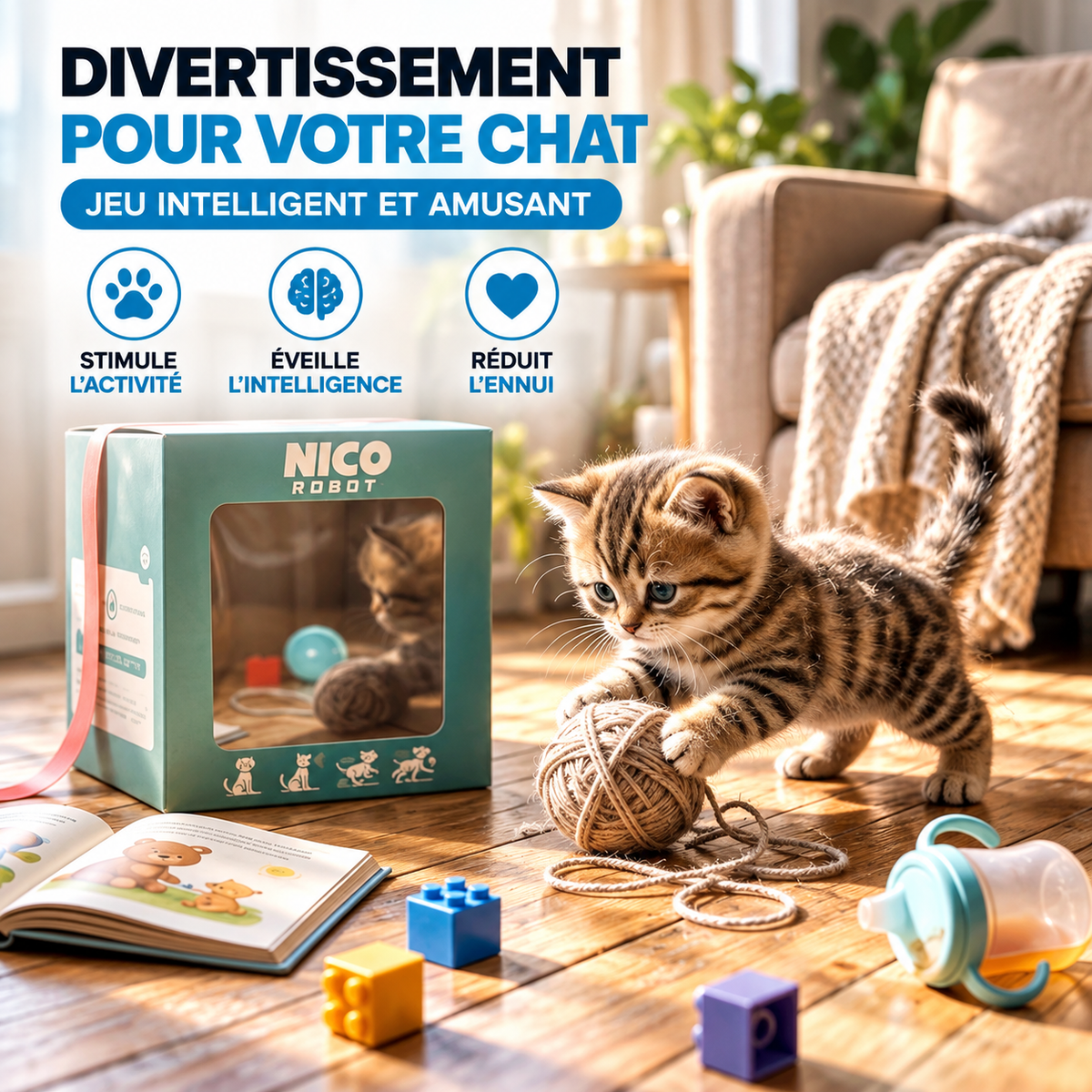 Robot Chien Peluche Interactive