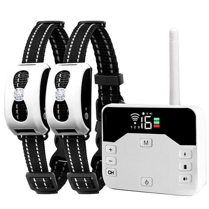 Clôture sans fil chien collier récepteur IP65 USB portée 300 m