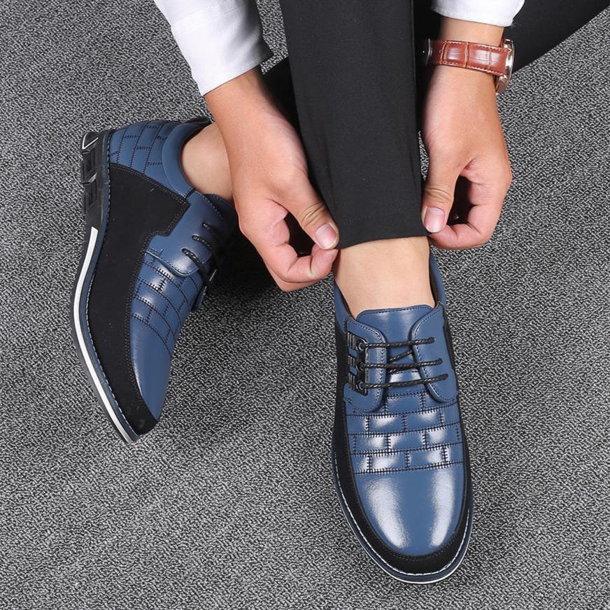Chaussures homme cuir synthétique semelle EVA caoutchouc antidérapant