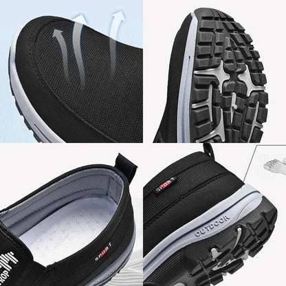 Chaussures orthopédiques homme maille respirante semelle EVA antidérapante