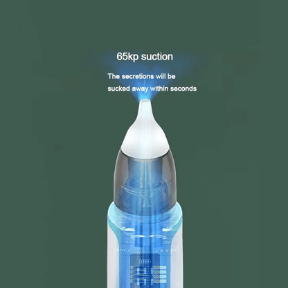 Aspirateur nasal électrique bébé silicone anti-reflux rechargeable USB-C 2 embouts
