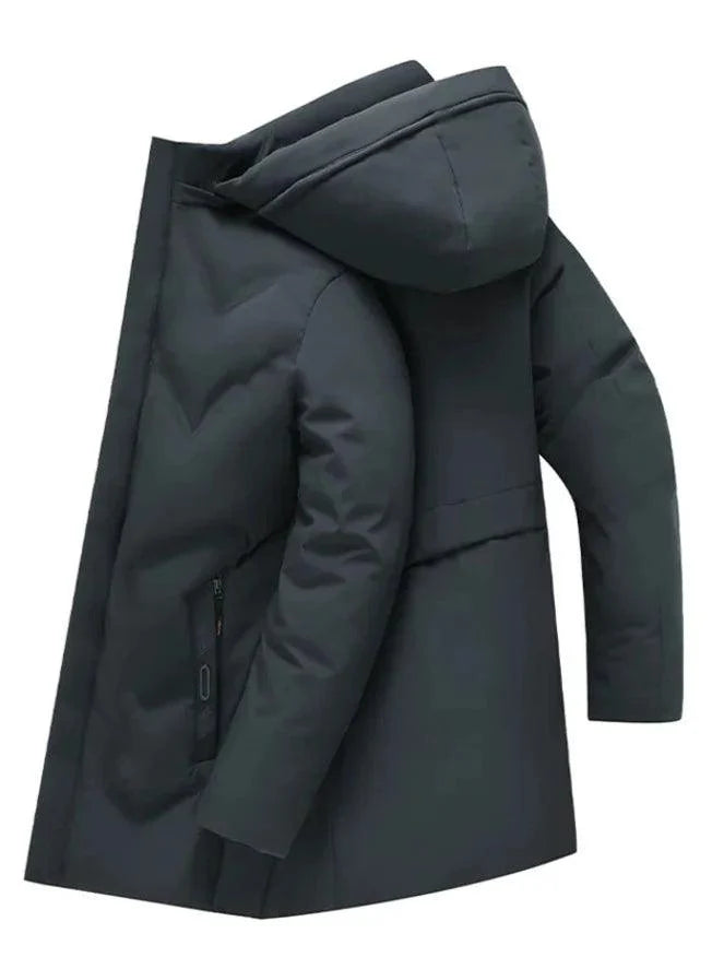 Veste homme thermique hiver coupe ajustée