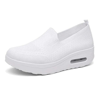 Chaussures orthopédiques femme maille respirante semelle EVA légère