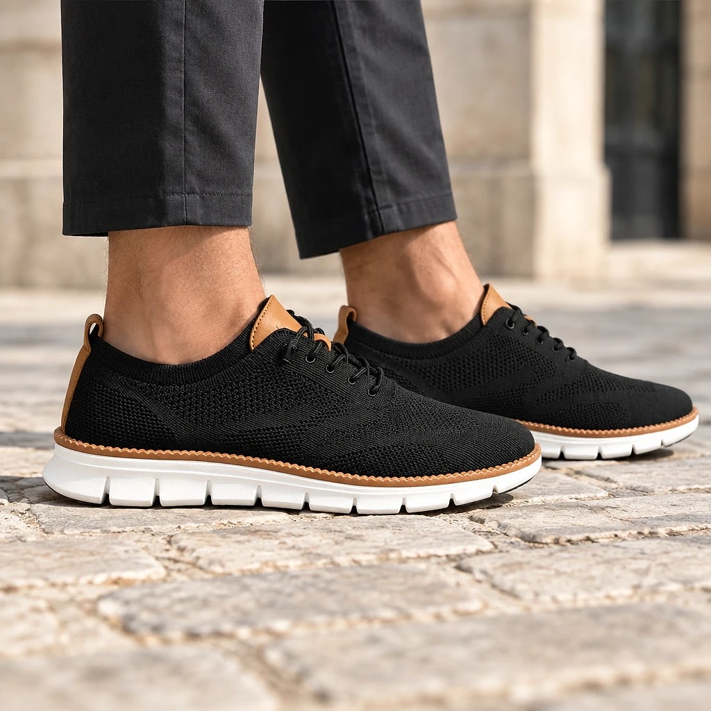 Barnaby – Derbies Orthopédiques Respirantes Confort