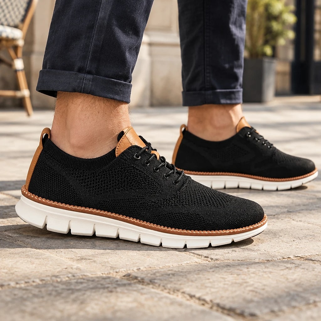 Barnaby – Derbies Orthopédiques Respirantes Confort