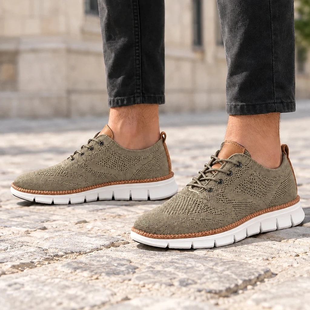 Barnaby – Derbies Orthopédiques Respirantes Confort