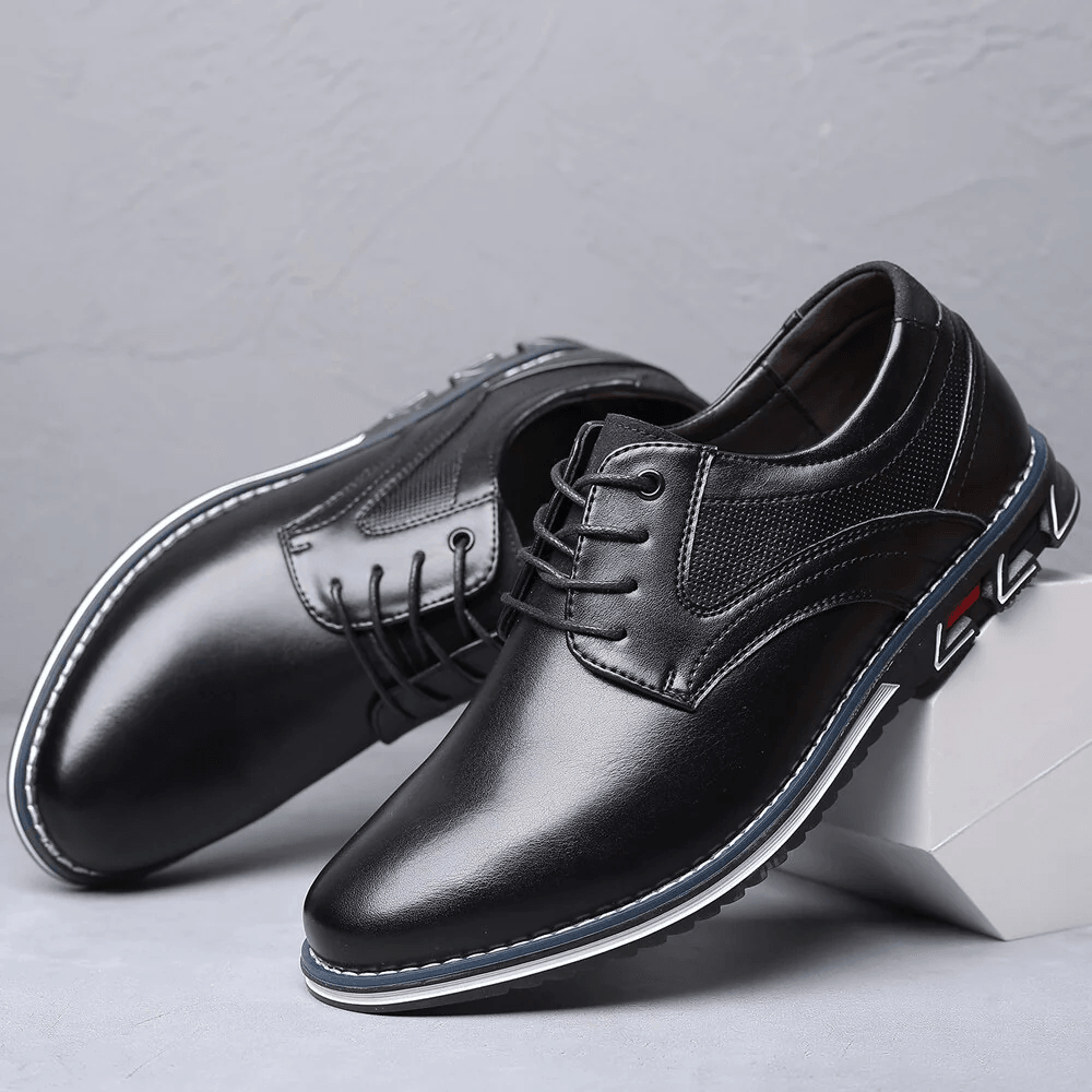 Chaussures habillées homme cuir synthétique semelle EVA caoutchouc