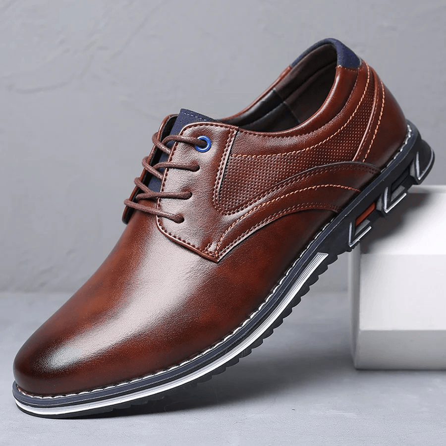 Chaussures habillées homme cuir synthétique semelle EVA caoutchouc