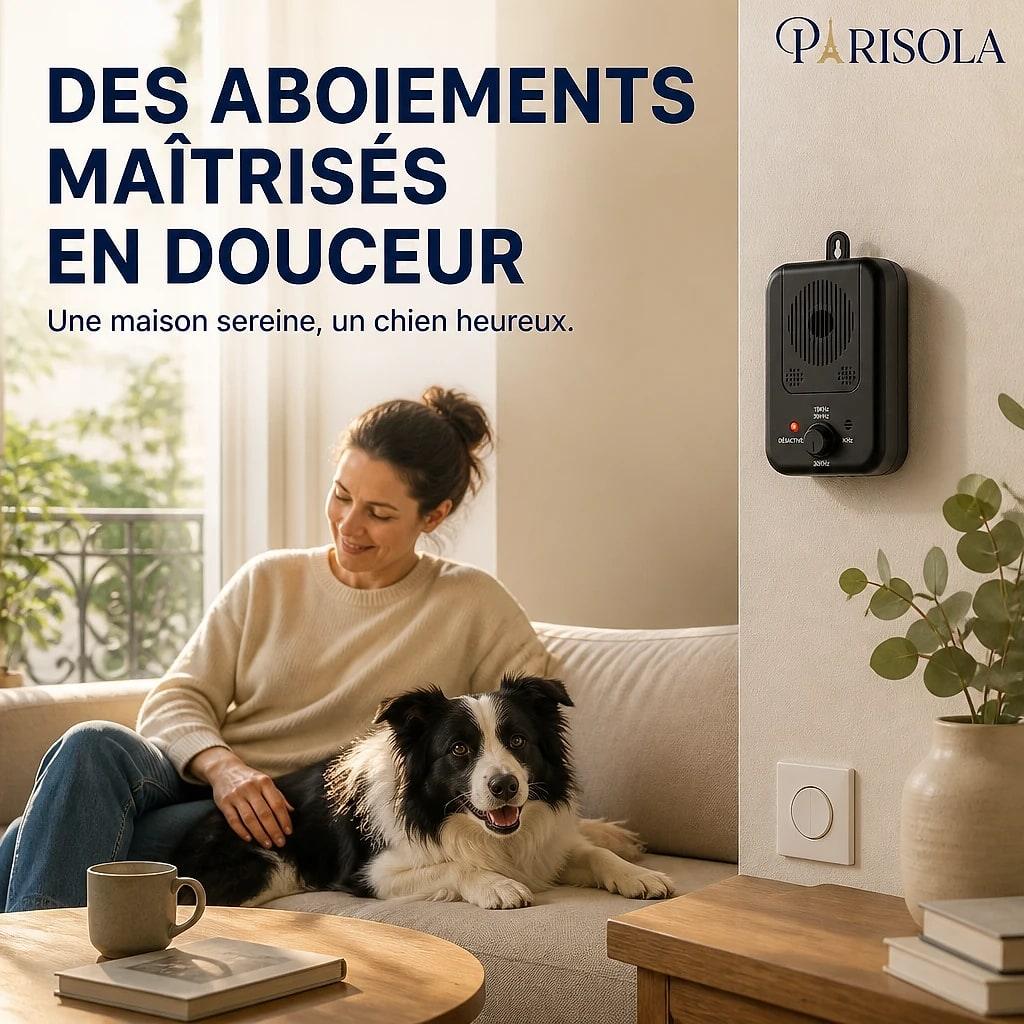 Calmio – Répulsif Anti Aboiement