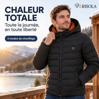 Chalyra – Veste Chauffante à Capuche