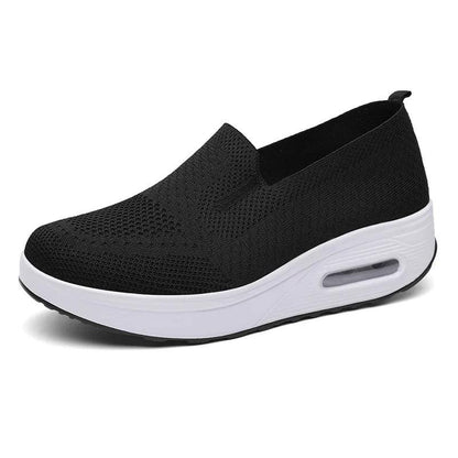 Chaussures orthopédiques femme maille respirante semelle EVA légère