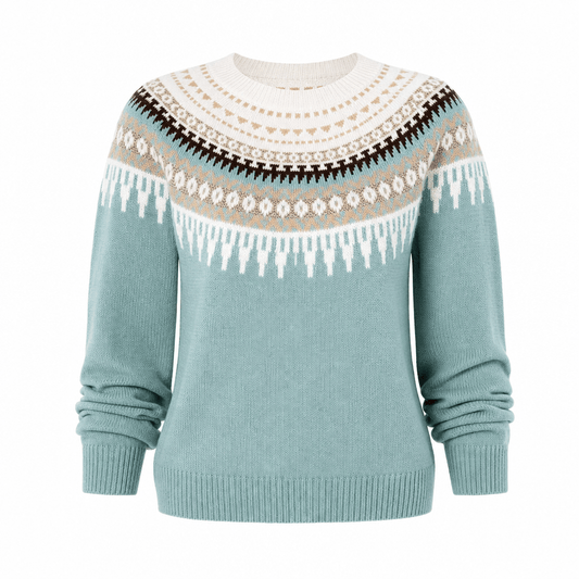 Pull tricoté femme naturelle mailles douces