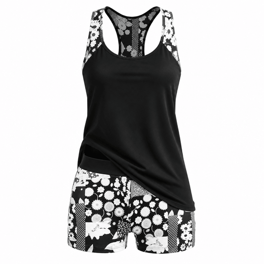 Maillot de bain femme 2 pièces tendance sculptant