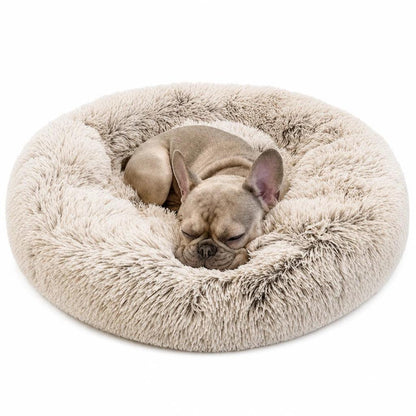 Coussin lit chien polaire peluche rebords surélevés housse lavable soutien articulaire S à XXL