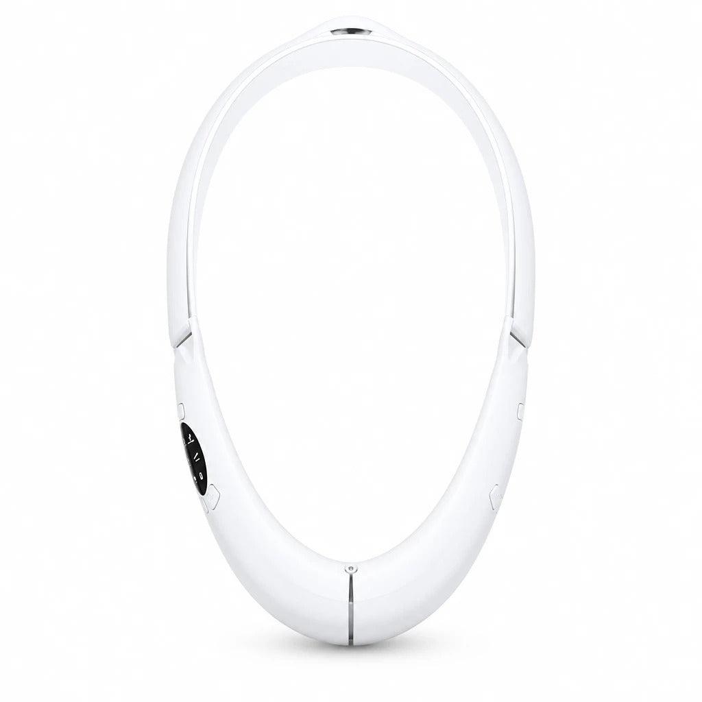 Masque visage LED anti-âge luminothérapie rouge bleu vibrations rechargeable soins cutanés