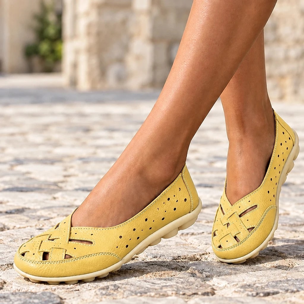 Isla – Ballerines Cuir Souple Confort