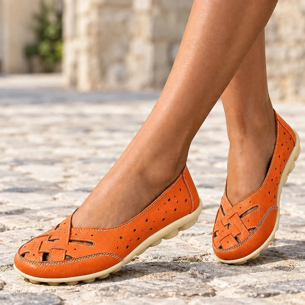 Isla – Ballerines Cuir Souple Confort