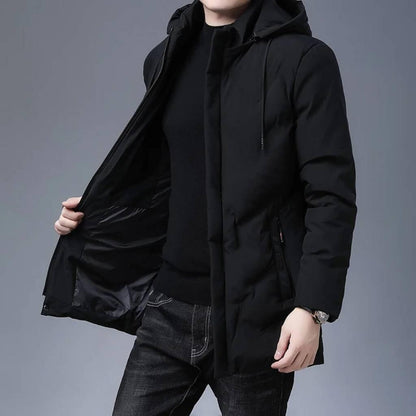Veste homme thermique hiver coupe ajustée