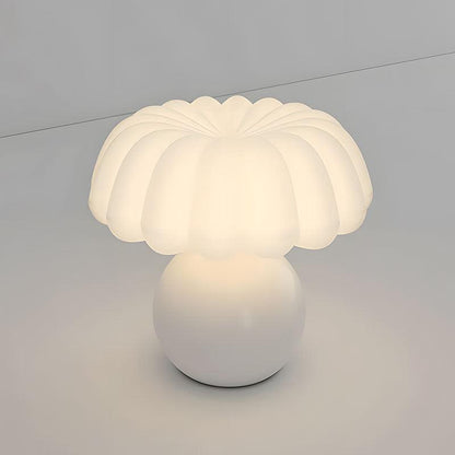 Lampe de chevet céramique abat-jour PE intensité réglable secteur