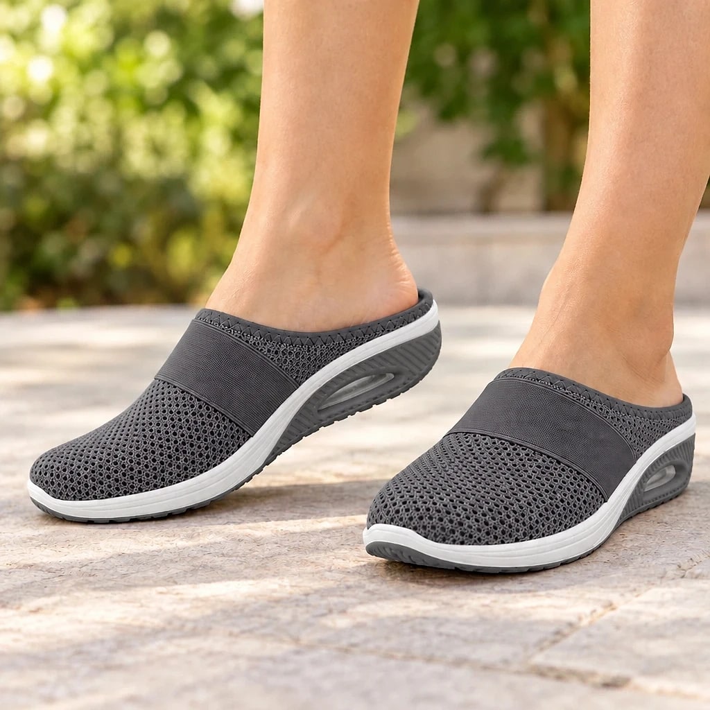 Rosalind – Mules Orthopédiques Confort Respirantes
