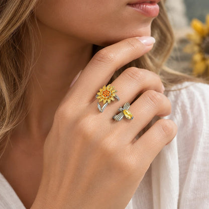 Solane – Bague Anti-Stress Tournesol