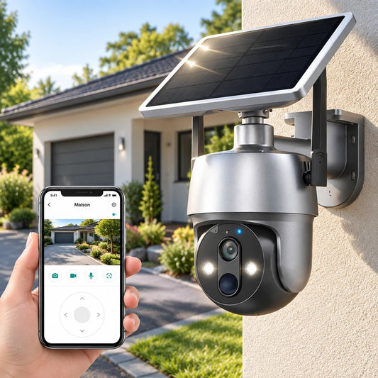 Solarys – Caméra Surveillance Solaire 360°