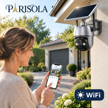 Solarys – Caméra Surveillance Solaire 360°