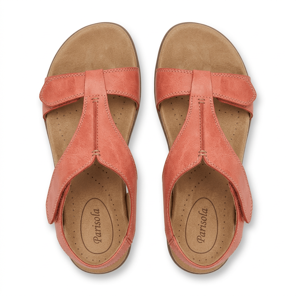Sandales ouvertes femme bride velcro multicolore semelle antidérapante