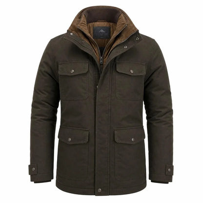 Veste homme classique hiver doublée chaleureuse
