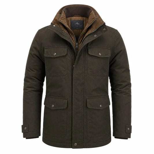 Veste homme classique hiver doublée chaleureuse