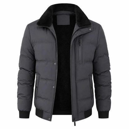 Veste homme thermique hiver coupe ajustée