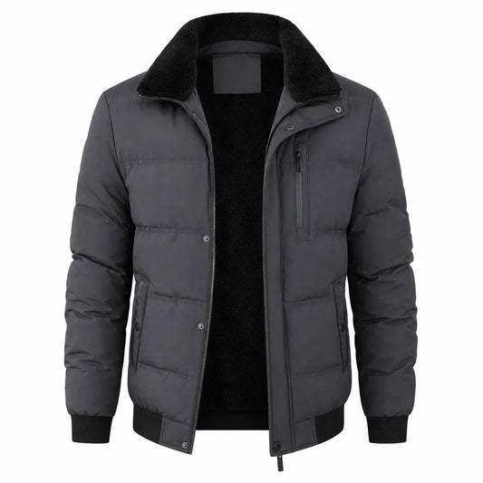 Veste homme thermique hiver coupe ajustée